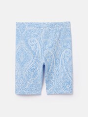 Joules Girls' Cartwheel Blue Shorts - Image 2 of 4