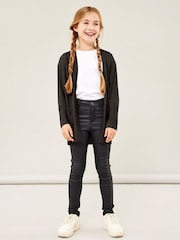 Name It Black Knitted Cardigan with Pockets - Image 1 of 4