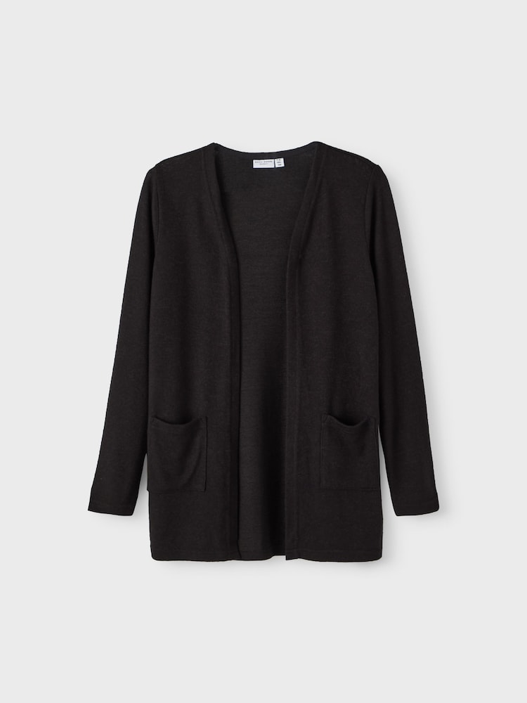 Name It Black Knitted Cardigan with Pockets - Image 2 of 4