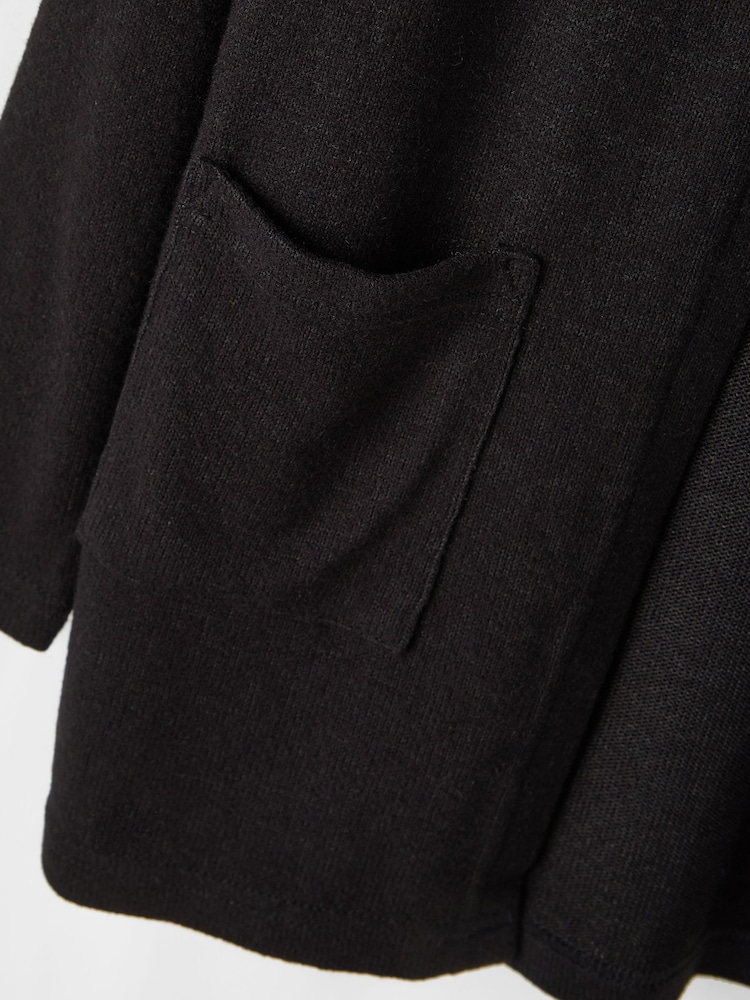 Name It Black Knitted Cardigan with Pockets - Image 4 of 4