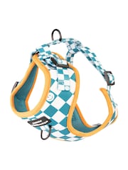 Pawsome Paws Boutique Teal White Adjustable Dog Harness - Image 4 of 4
