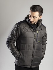 Caterpillar Grey Boreas Insulated Padded Jacket - Image 1 of 5
