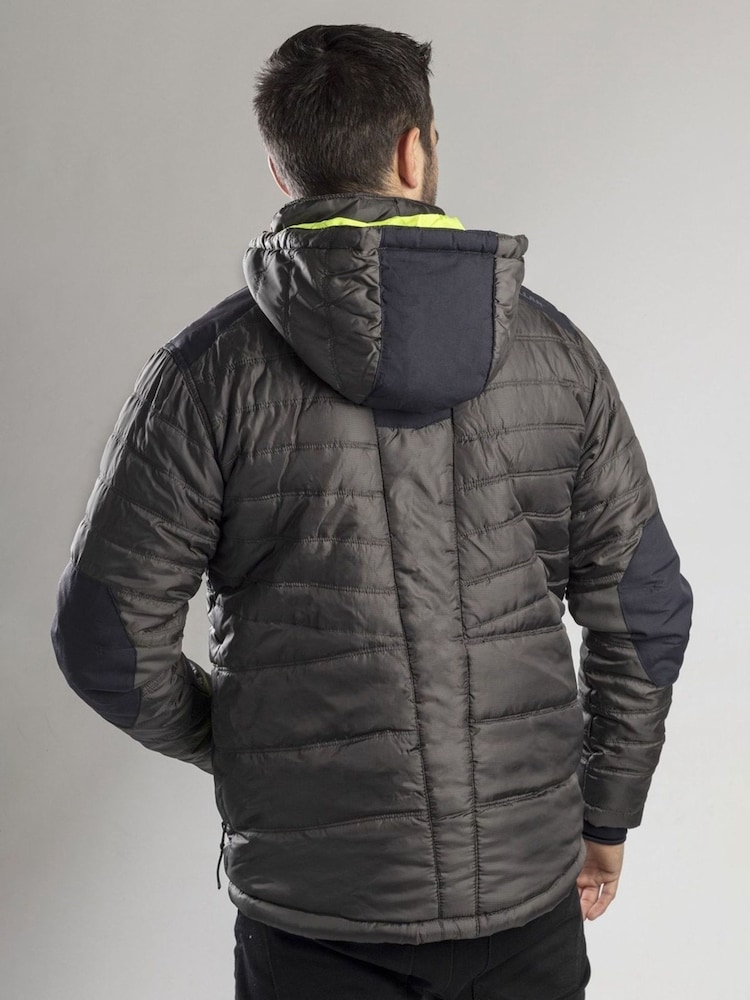 Caterpillar Grey Boreas Insulated Padded Jacket - Image 2 of 5