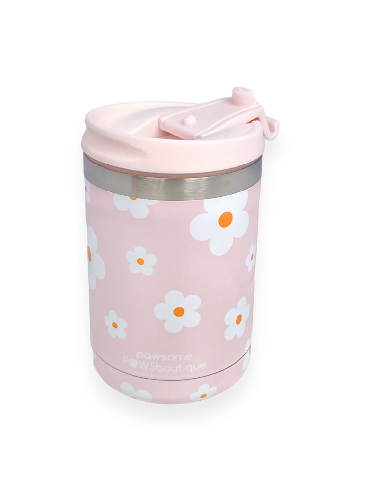 Pawsome Paws Boutique Pink Insulated Travel Mug 350ml - Image 3 of 3