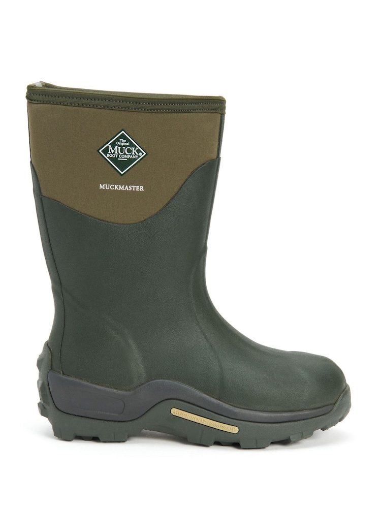 Muck Boots Green Muckmaster Mid Wellies - Image 1 of 5