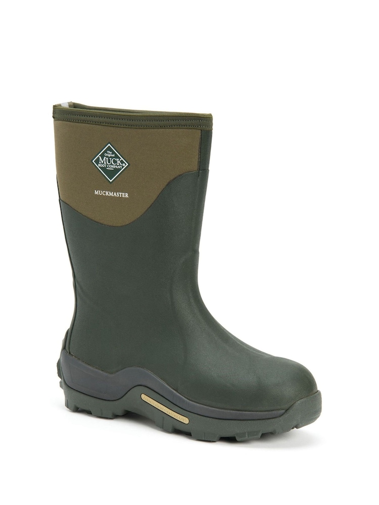 Muck Boots Green Muckmaster Mid Wellies - Image 2 of 5