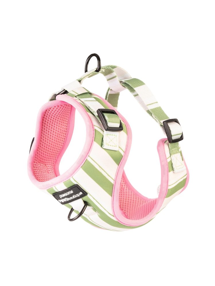 Pawsome Paws Boutique Green Adjustable Dog Harness - Image 4 of 4