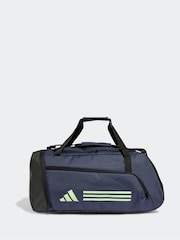 Синий - Спортивная сумка с полосками adidas Essentials 3 - Image 1 of 5