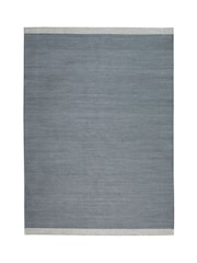 HEAL'S Charcoal Grey Whitfield Rug - Image 2 of 2