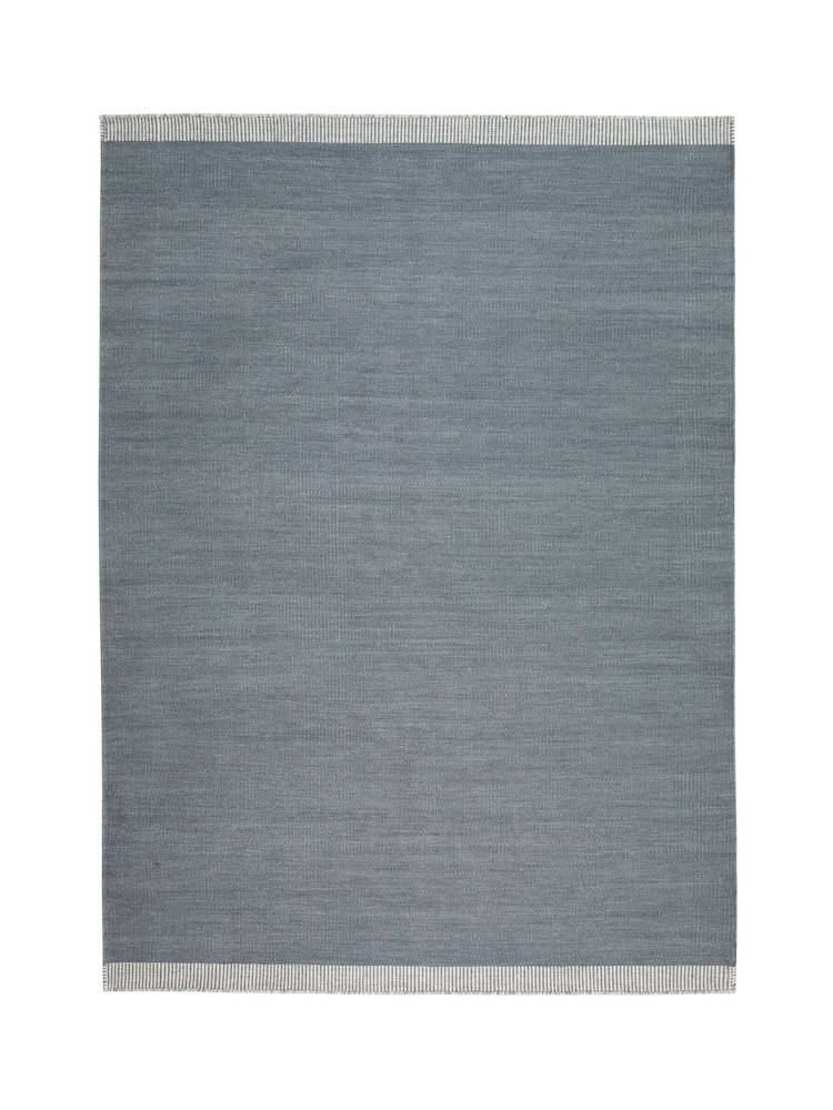 HEAL'S Charcoal Grey Whitfield Rug - Image 2 of 2