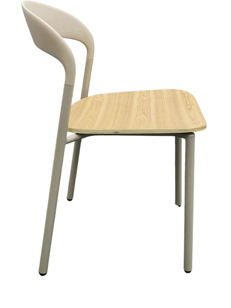 Fusion Living Beige Fusion Living Darley Dining Chair - Image 2 of 4