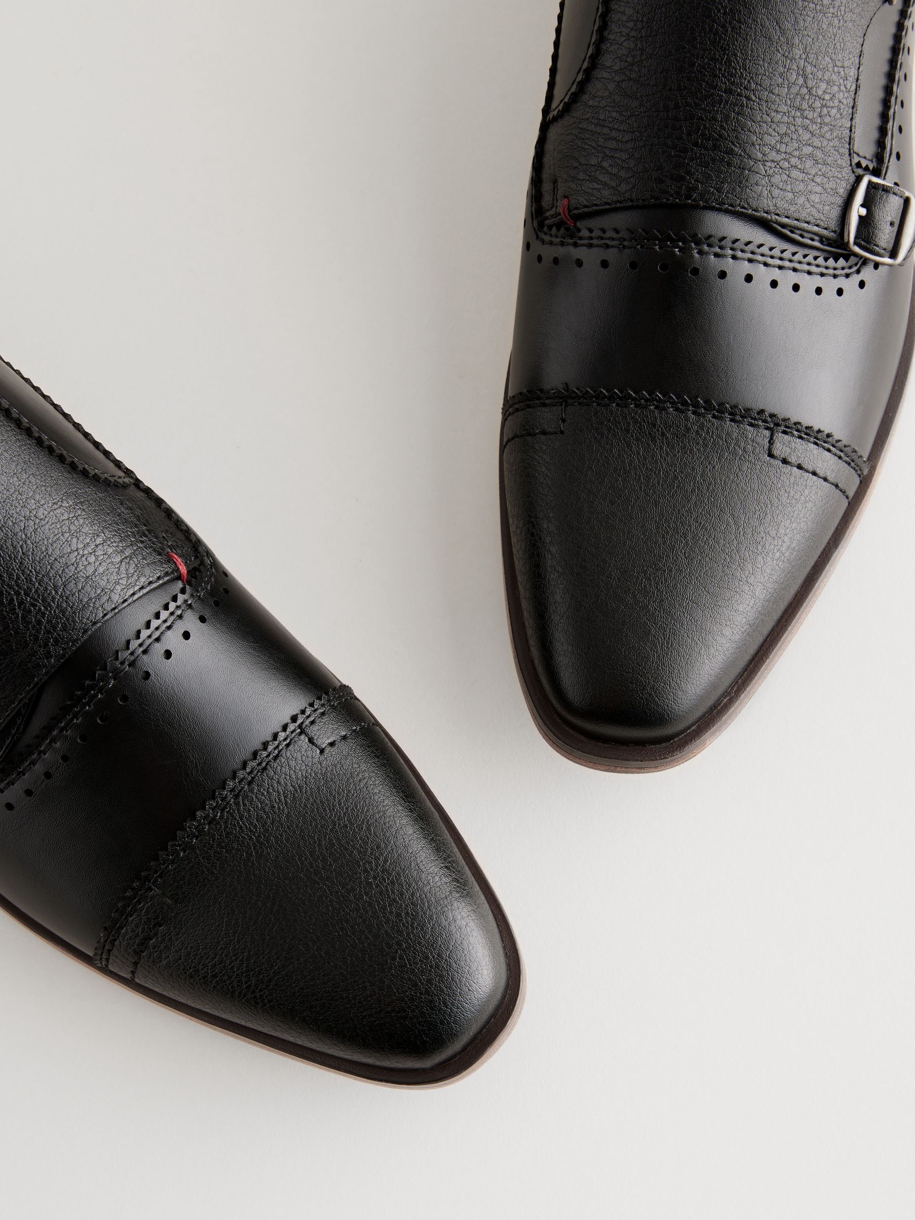 Buy Black Double Monk Toe Cap Shoes from Next South Africa