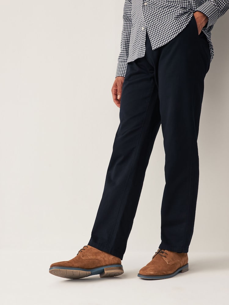 Tan Brown Suede Sole Derby Shoes - Image 6 of 6