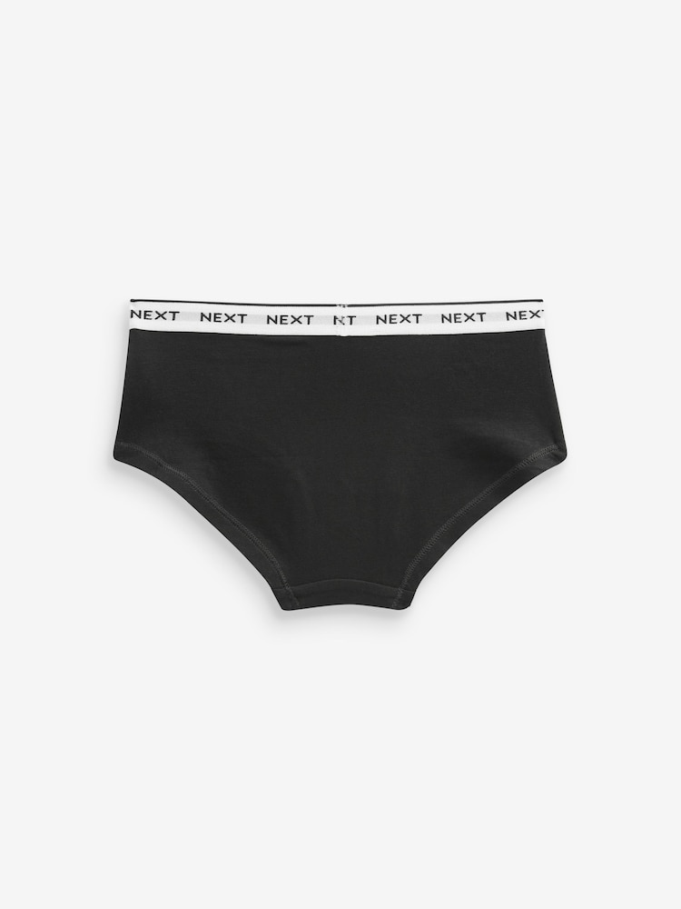 Black/White Hipster Briefs 10 Pack (1.5-16yrs) - Image 2 of 6