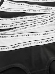 Black/White Hipster Briefs 10 Pack (1.5-16yrs) - Image 6 of 6