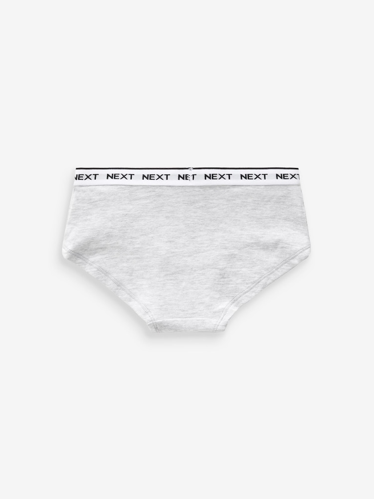 Black-White Hipster Briefs 7 Pack (2-16yrs) - Image 2 of 10