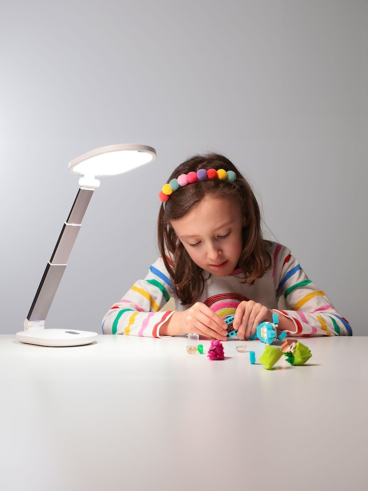 Daylight Company White Foldi Go Portable Desk Lamp - Image 1 of 5