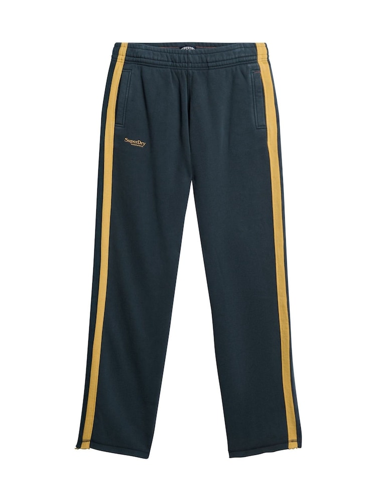 Superdry Eclipse Navy/Winter Gold Essential Logo Straight Joggers - Image 5 of 5