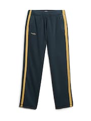 Eclips marine/wintergoud - Superdry must-have joggingbroek met logo en rechte pijpen - Afbeelding 7 van 7
