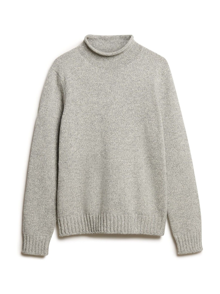 Руна Сірий Мергель - Джемпери Superdry 90s Roll Neck - Image 5 of 6