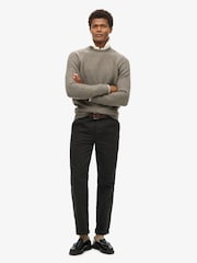 Superdry Walnut Brown Chunky Raglan Jumper - Image 3 of 5
