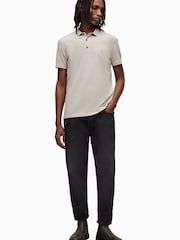 AllSaints Natural Reform Short Sleeve Polo Shirt - Image 3 of 6
