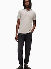 AllSaints Natural Reform Short Sleeve Polo Shirt - Image 4 of 6