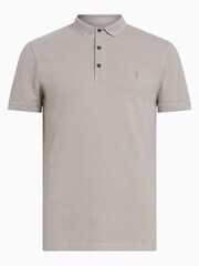 AllSaints Natural Reform Short Sleeve Polo Shirt - Image 6 of 6