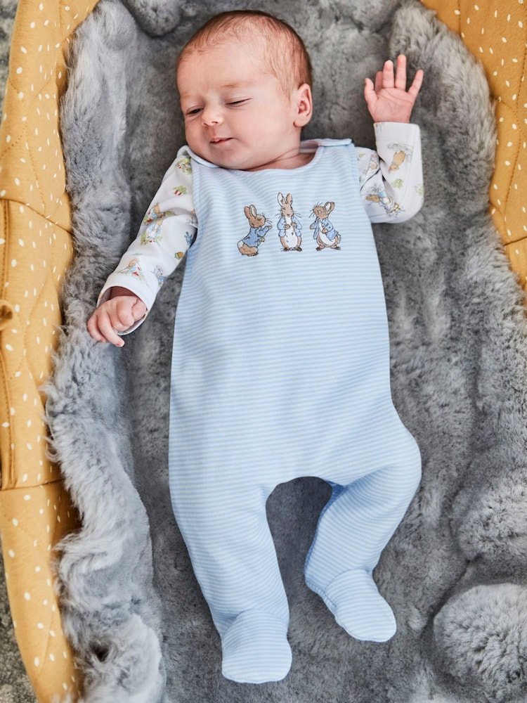 JoJo Maman Bébé 2-delige Peter Rabbit babytuinbroekset - Image 3 of 7