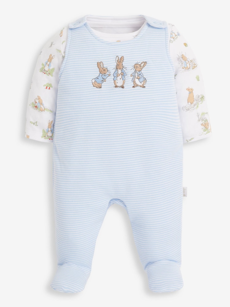 JoJo Maman Bébé 2-delige Peter Rabbit babytuinbroekset - Image 4 of 7
