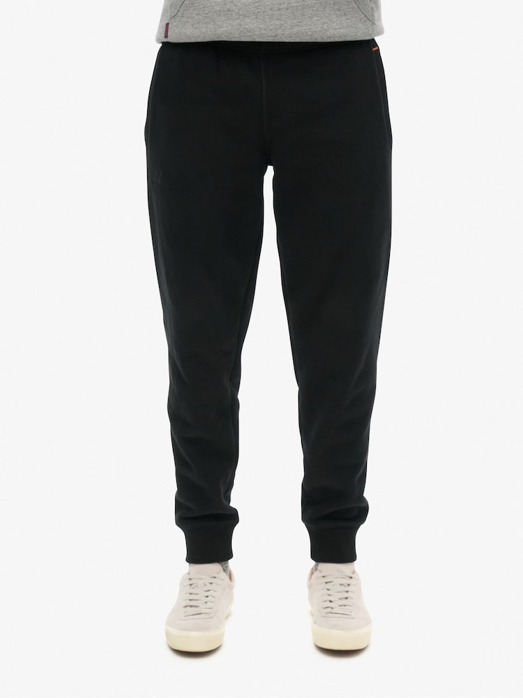 Superdry Black Essential Logo Joggers - Image 1 of 7