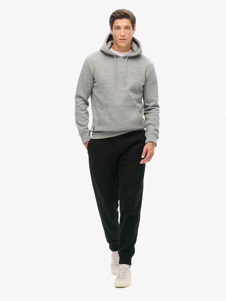 Superdry Black Essential Logo Joggers - Image 4 of 7