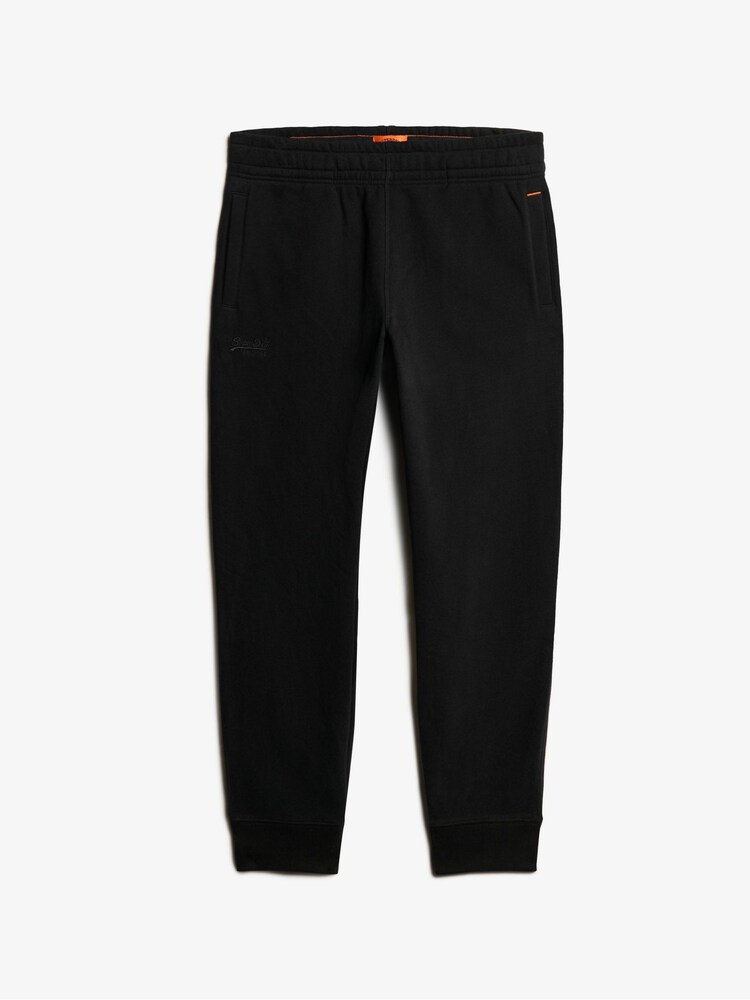 Superdry Black Essential Logo Joggers - Image 5 of 7
