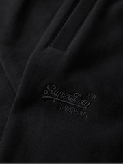 Superdry Black Essential Logo Joggers - Image 6 of 7