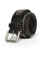 Superdry Black Logo Goods 100% Cotton Belt - Image 1 of 3