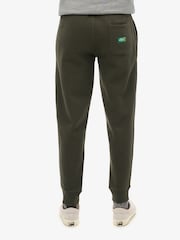 Superdry Dark Grey Green Essential Logo Joggers - Image 3 of 5