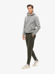 Superdry Dark Grey Green Essential Logo Joggers - Image 4 of 5