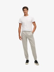Superdry Light Grey Marl Essential Logo Joggers - Image 1 of 5
