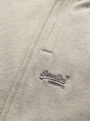 Superdry Light Grey Marl Essential Logo Joggers - Image 5 of 5