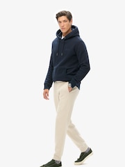Superdry Light Stone Beige Essential Logo Joggers - Image 3 of 6