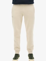 Superdry Light Stone Beige Essential Logo Joggers - Image 4 of 6