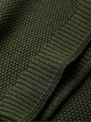 Superdry Olive Merchant Textured Crew Jumper - Image 6 of 6