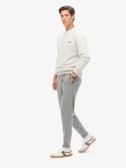 Superdry Dark Grey Fleck Marl Essential Logo Joggers - Image 2 of 6