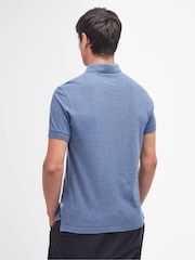Barbour® Blue Blaine Check 100% Cotton Polo Shirt - Image 3 of 10