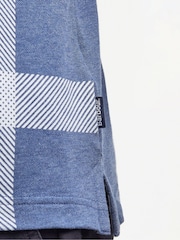 Barbour® Blue Blaine Check 100% Cotton Polo Shirt - Image 7 of 10
