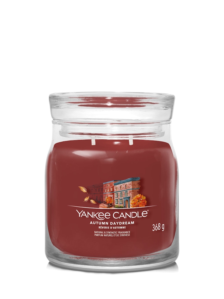 Yankee Candle Cream Signature Jar Autumn Daydream Scented Jar Candle - Image 2 of 2