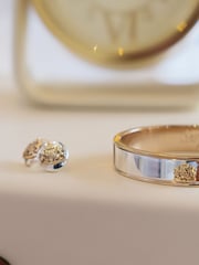 Lauren Ralph Lauren Gold Tone Crest Bangle - Image 4 of 5