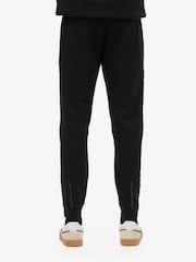 Superdry Black Tech Logo Tapered Joggers - Image 2 of 6
