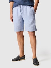 Rodd & Gunn Blue Linen 9" Resort Shorts - Image 1 of 5