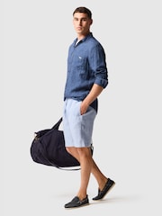 Rodd & Gunn Blue Linen 9" Resort Shorts - Image 3 of 5
